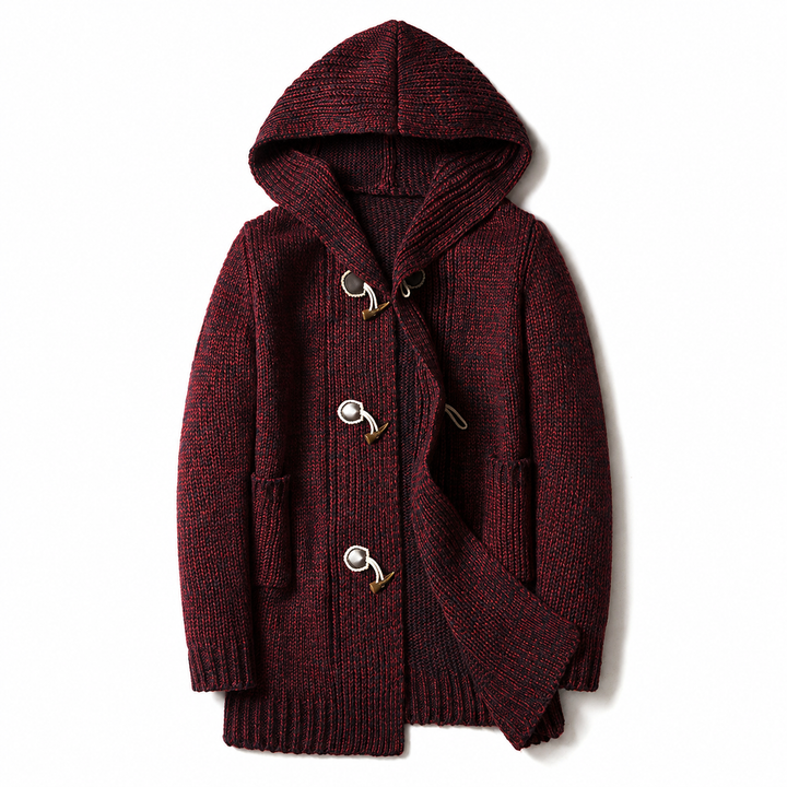 Raevan - Soft-Touch Hooded Cardigan
