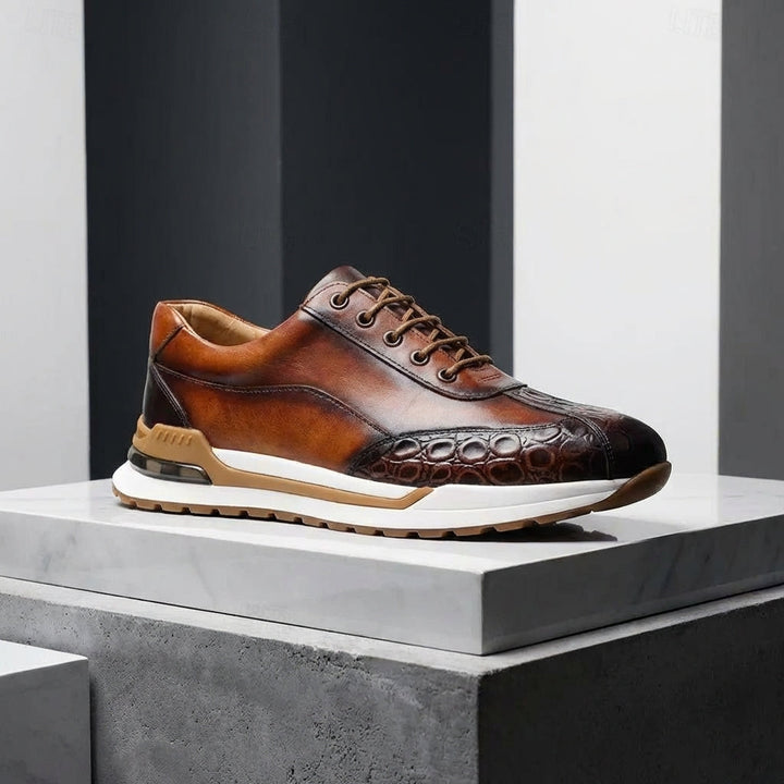 Huxley - Textured Casual Sneakers