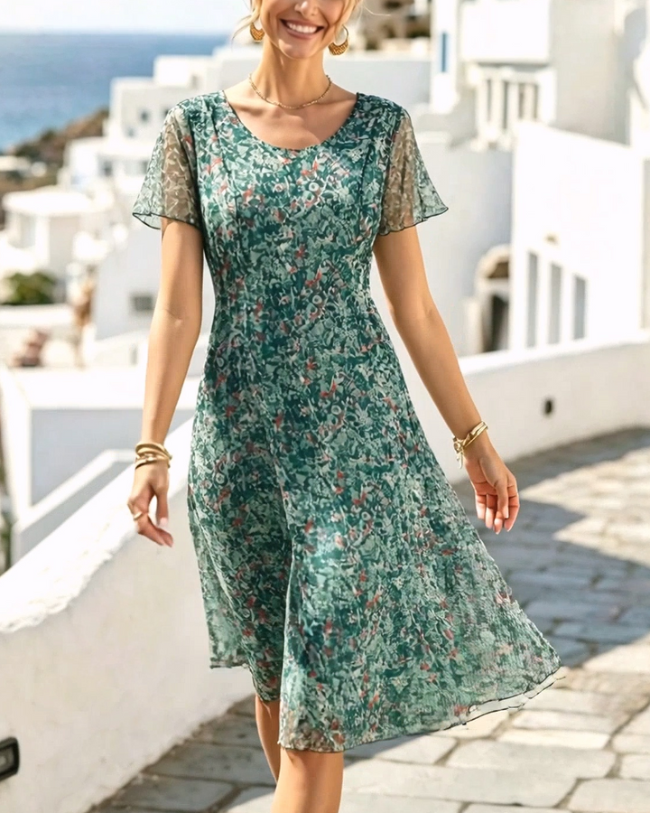 Kynara - Printed Knee Length Dress