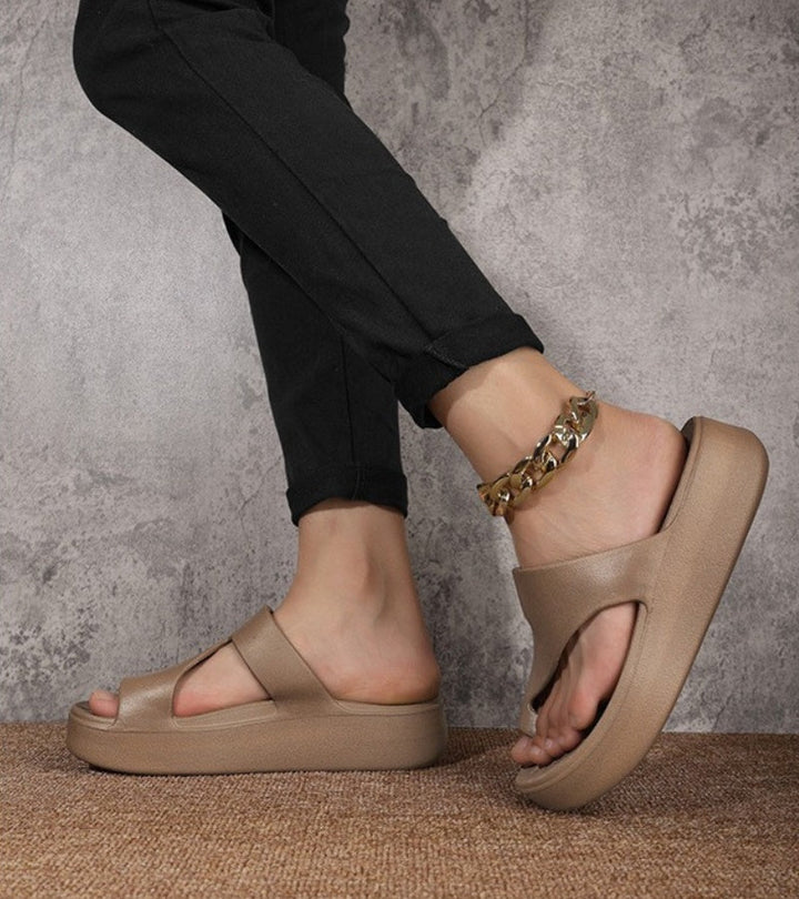 Veronique - Cushioned Platform Sandals