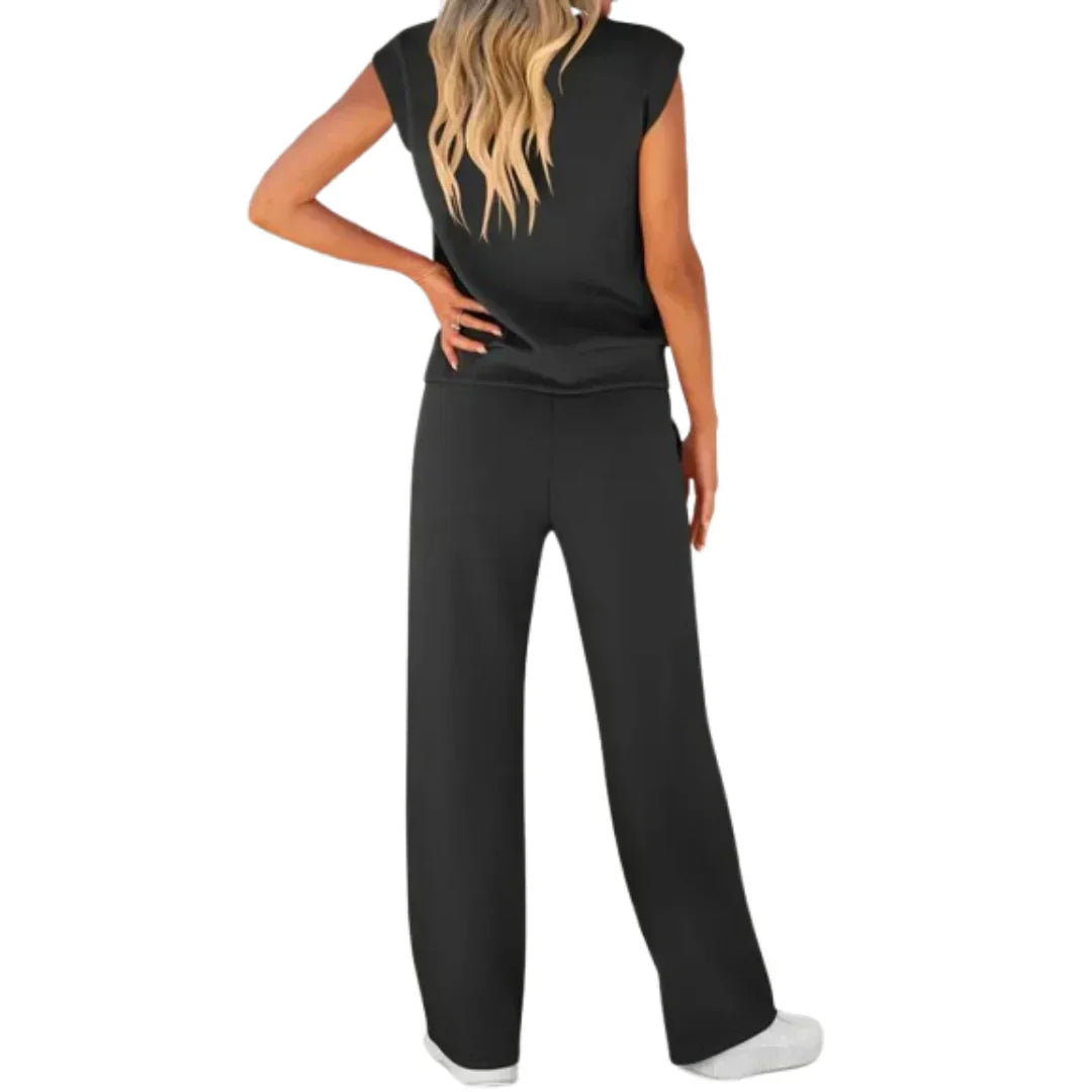 Tivaya - Soft-Touch Lounge Co-ord Set