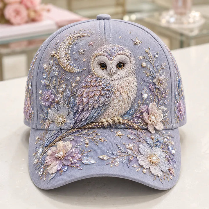 Arlena - Floral Horse Accent Cap