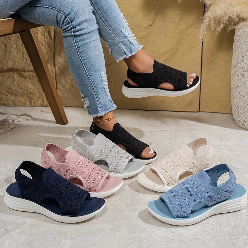 Aerin - Cushioned Platform Sandals