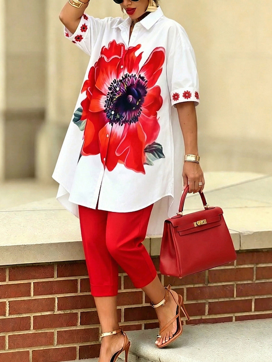 Xaviera - Soft-Touch Boho Two-Piece Set