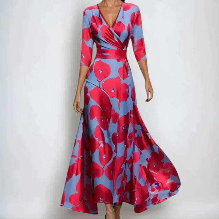 Grace - Soft-Touch Floral Wrap Dress