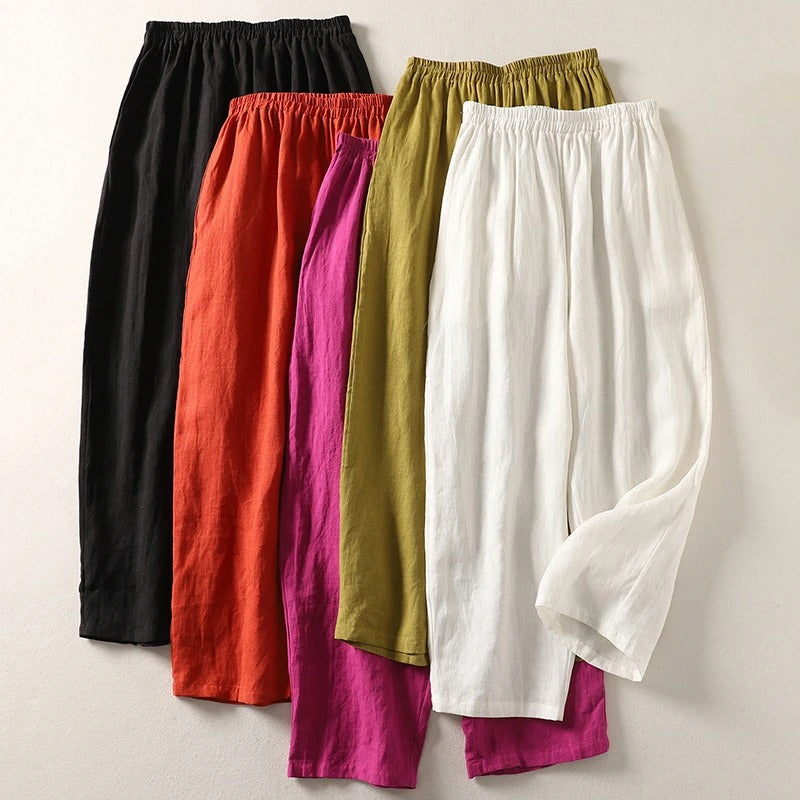 Wilina - Lightweight Linen Trousers