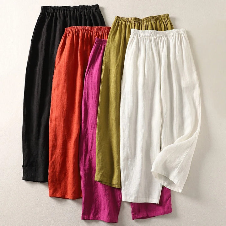 Wilina - Lightweight Linen Trousers