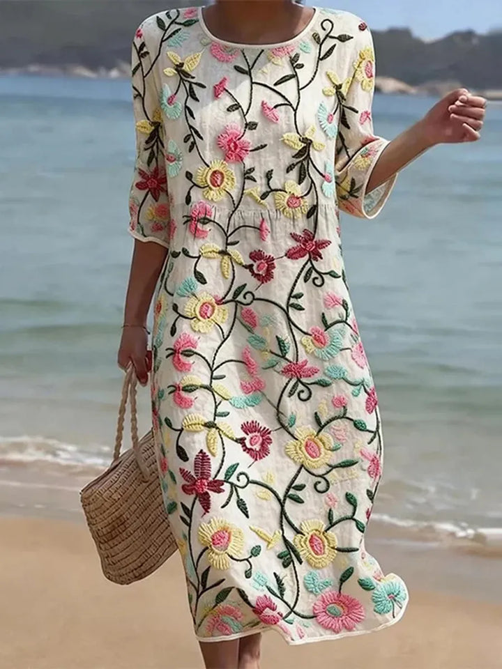 Wrenley - Airy Midi Dress