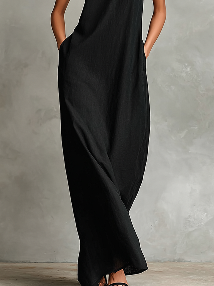 Tabitha - Premium Linen Maxi Dress