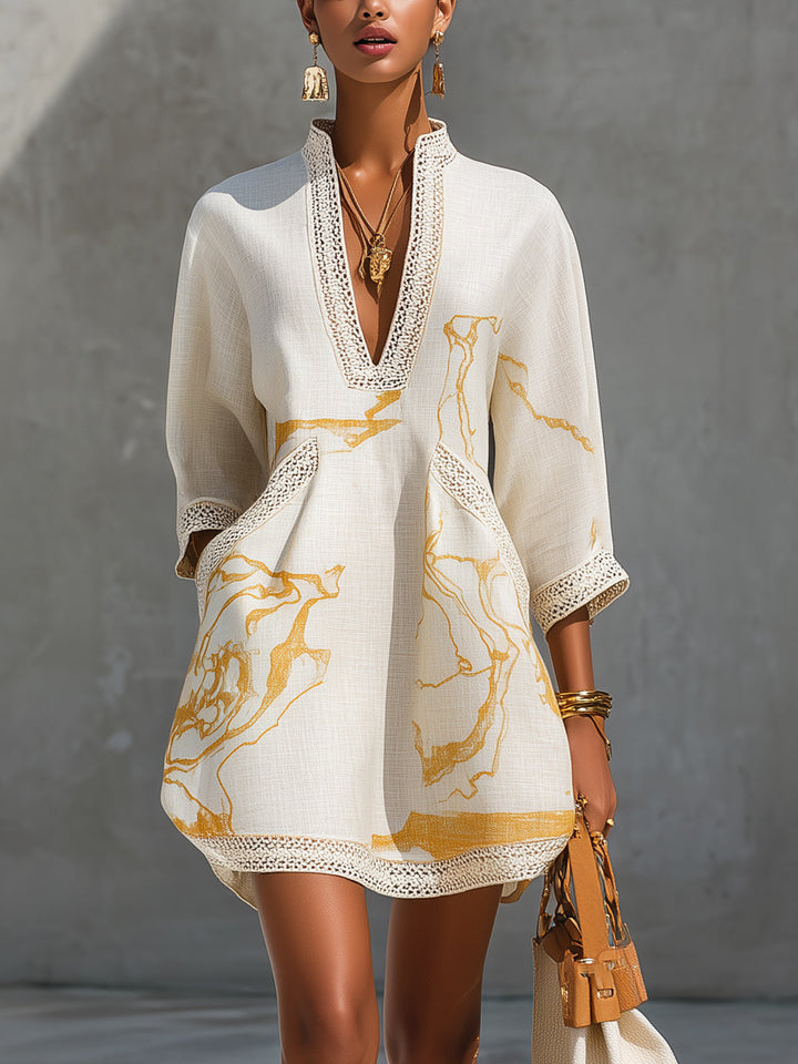 Isalyn - Soft-Touch Mini Dress