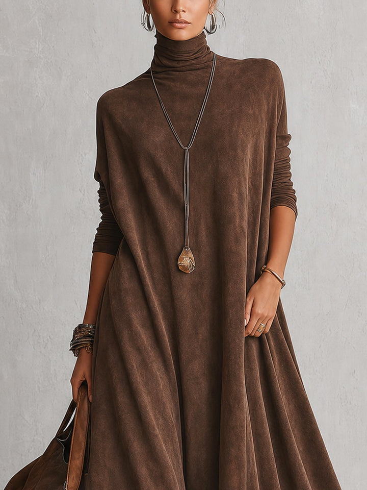 Gretta - Soft-Touch Lace-Trim Maxi Dress