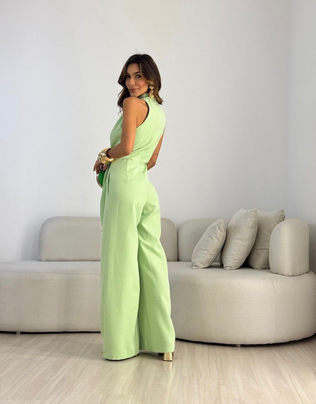 Ismerie - Fluid Wide-Leg Jumpsuit