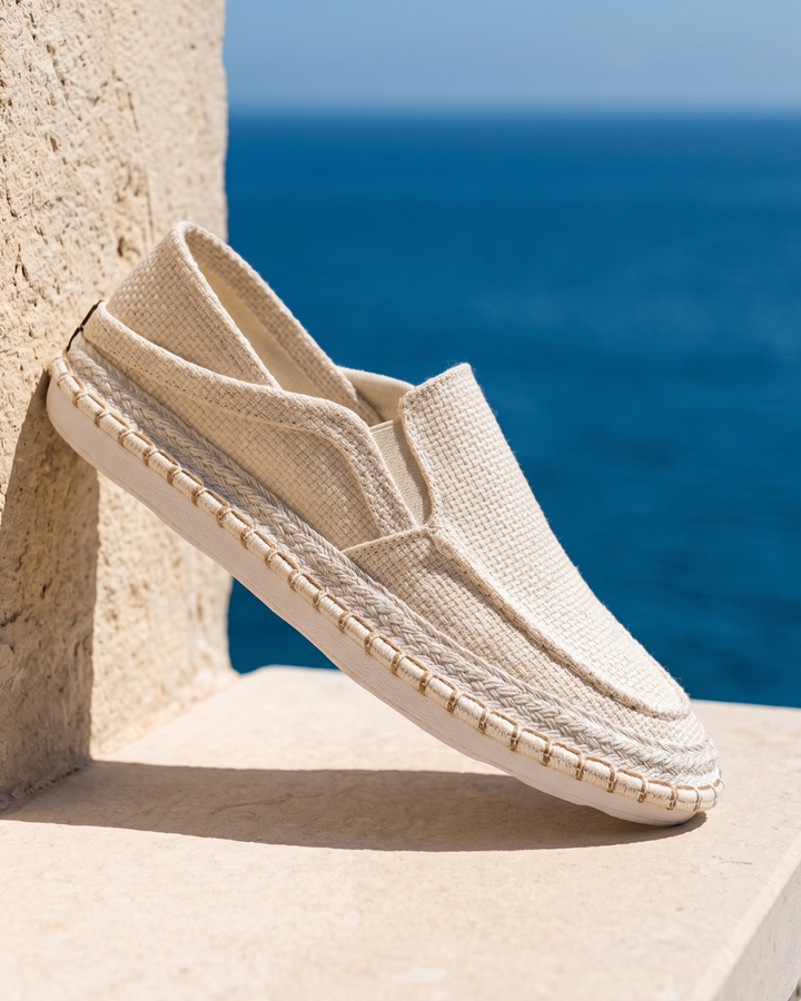 Falkner - Textured Slip-On Espadrille