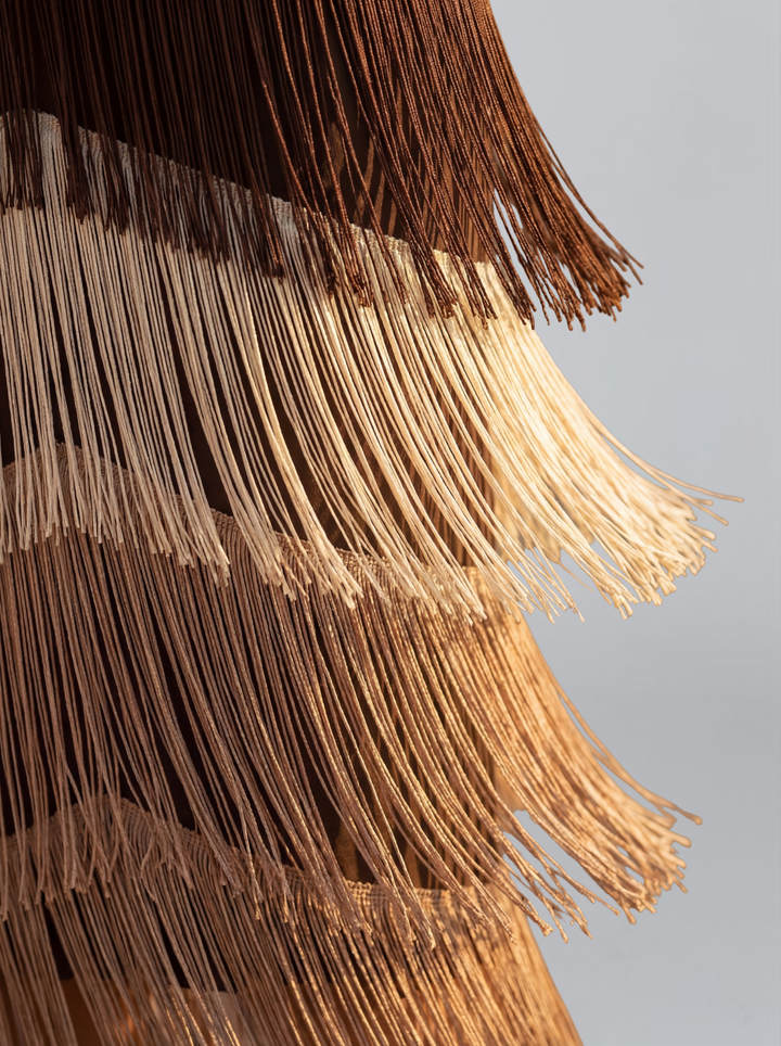 Odelina - Fluid Fringe Dress
