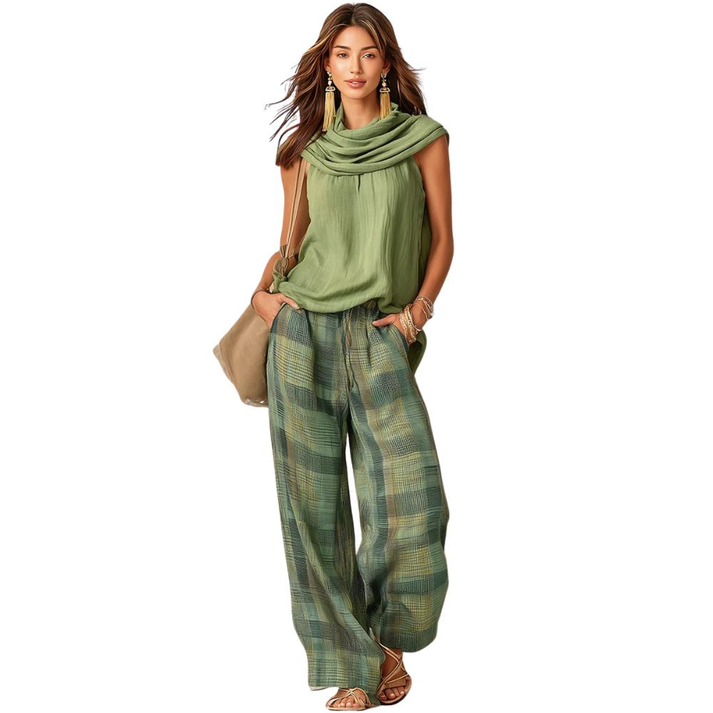 Bernice - Relaxed Fit Two Piece Trouser Set
