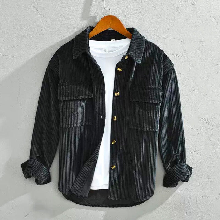 Lenos - Soft-Touch Striped Shirt