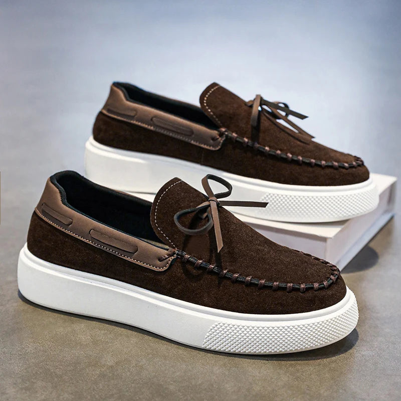Reed - Tassel Slip On Platform Loafers
