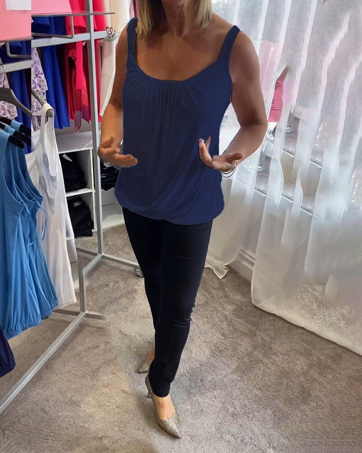 Corina - Soft-Touch U-Neck Tank Top