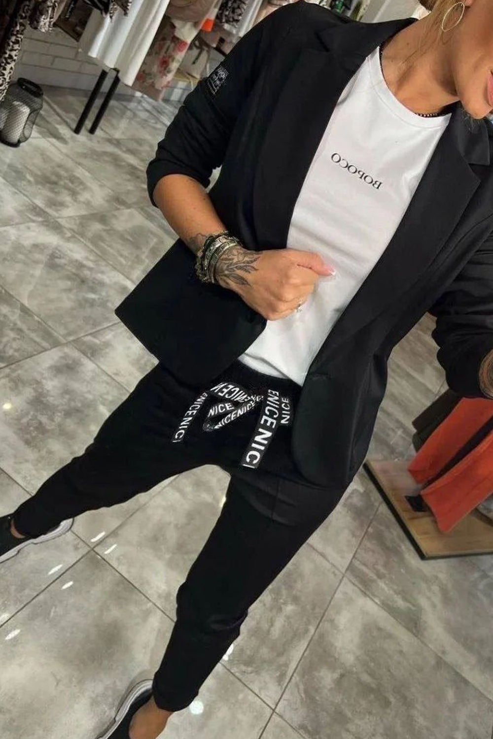 Janira - Soft-Touch Two-Piece Set