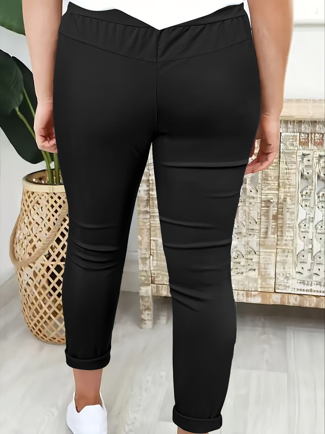 Tansy - Tailored Stretch Drawstring Trousers