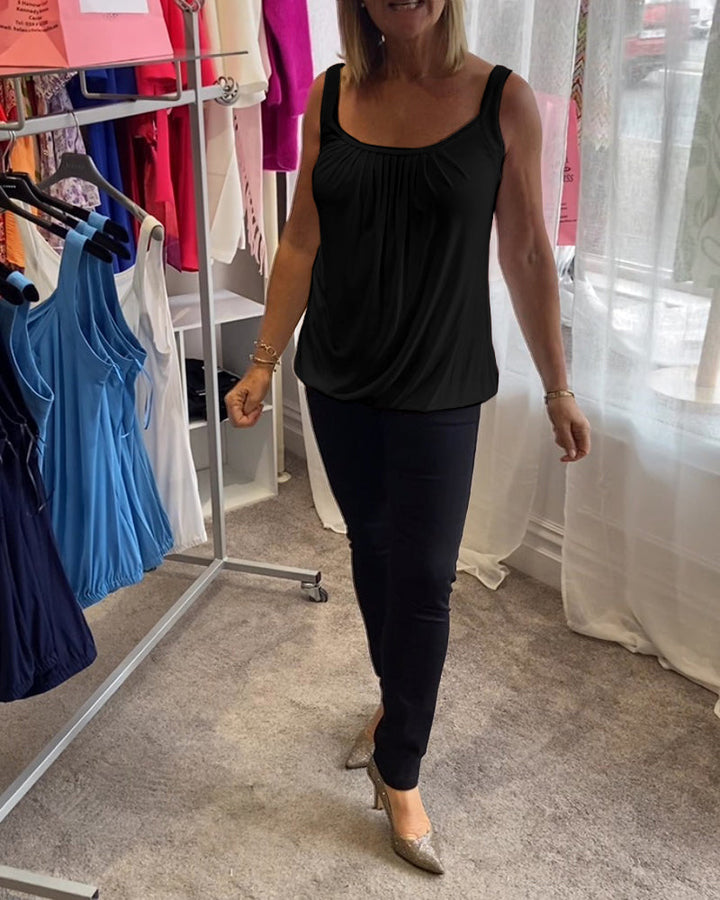 Corina - Soft-Touch U-Neck Tank Top