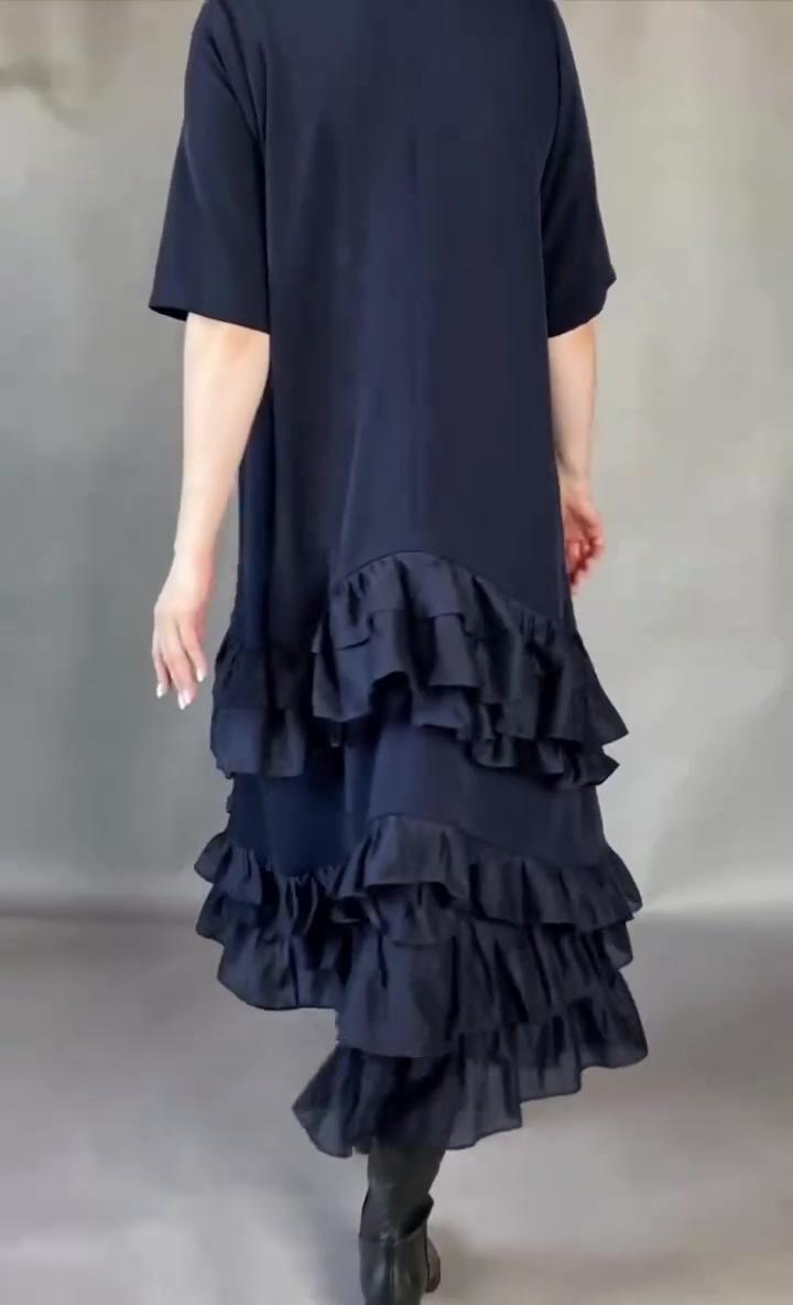 Elena - Soft-Touch Tiered Maxi Dress