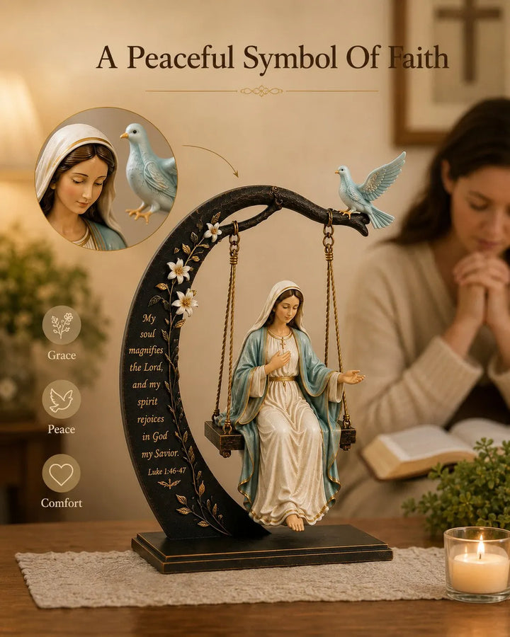 Calienne - Our Lady Swing Tabletop Statue