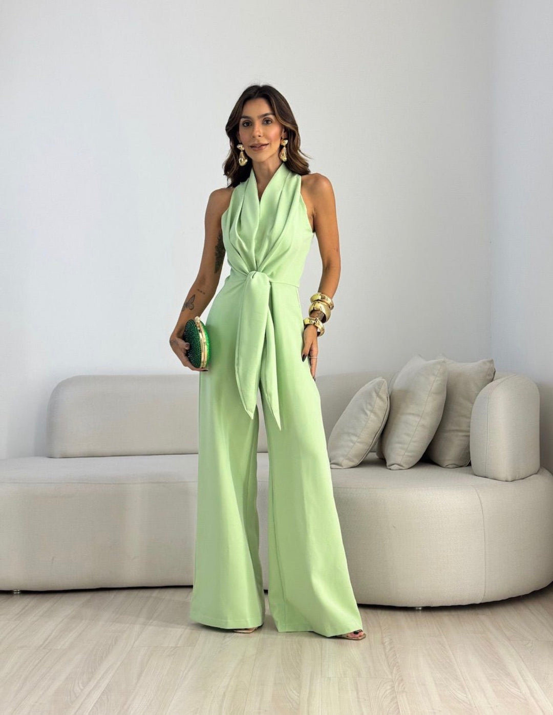 Ismerie - Fluid Wide-Leg Jumpsuit