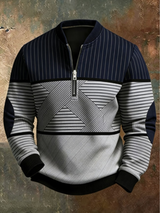Caian - Premium Knit Half-Zip Sweater