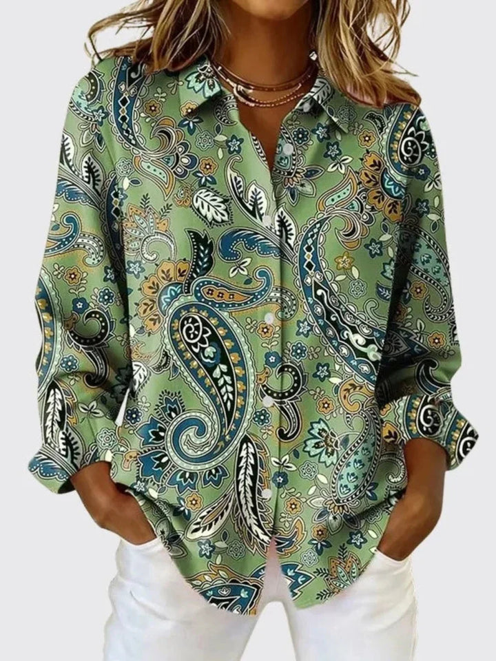 Gillian - Premium Paisley Blouse
