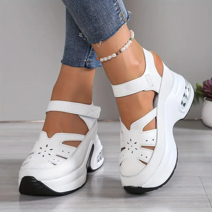 Taniae - Cushioned Orthopedic Wedge Sandals