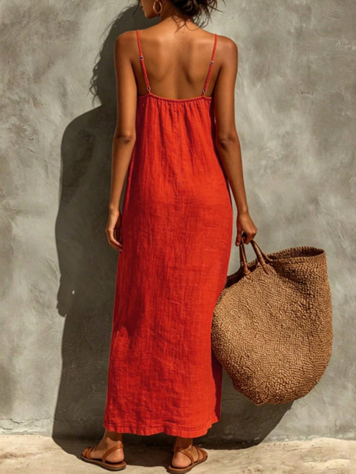 Ismeralda - Lightweight Strappy Maxi Dress