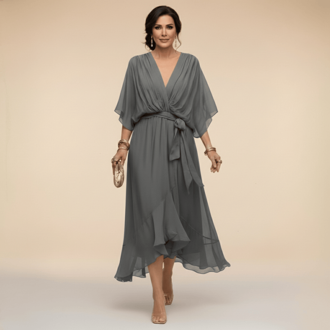 Mirabelle - Airy V-Neck Dress