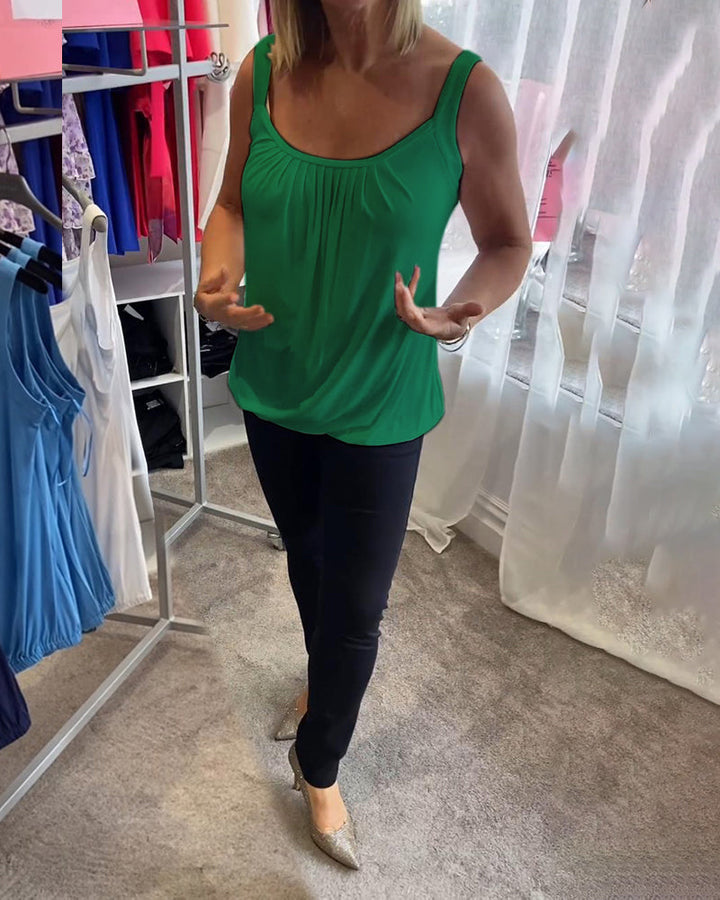 Corina - Soft-Touch U-Neck Tank Top