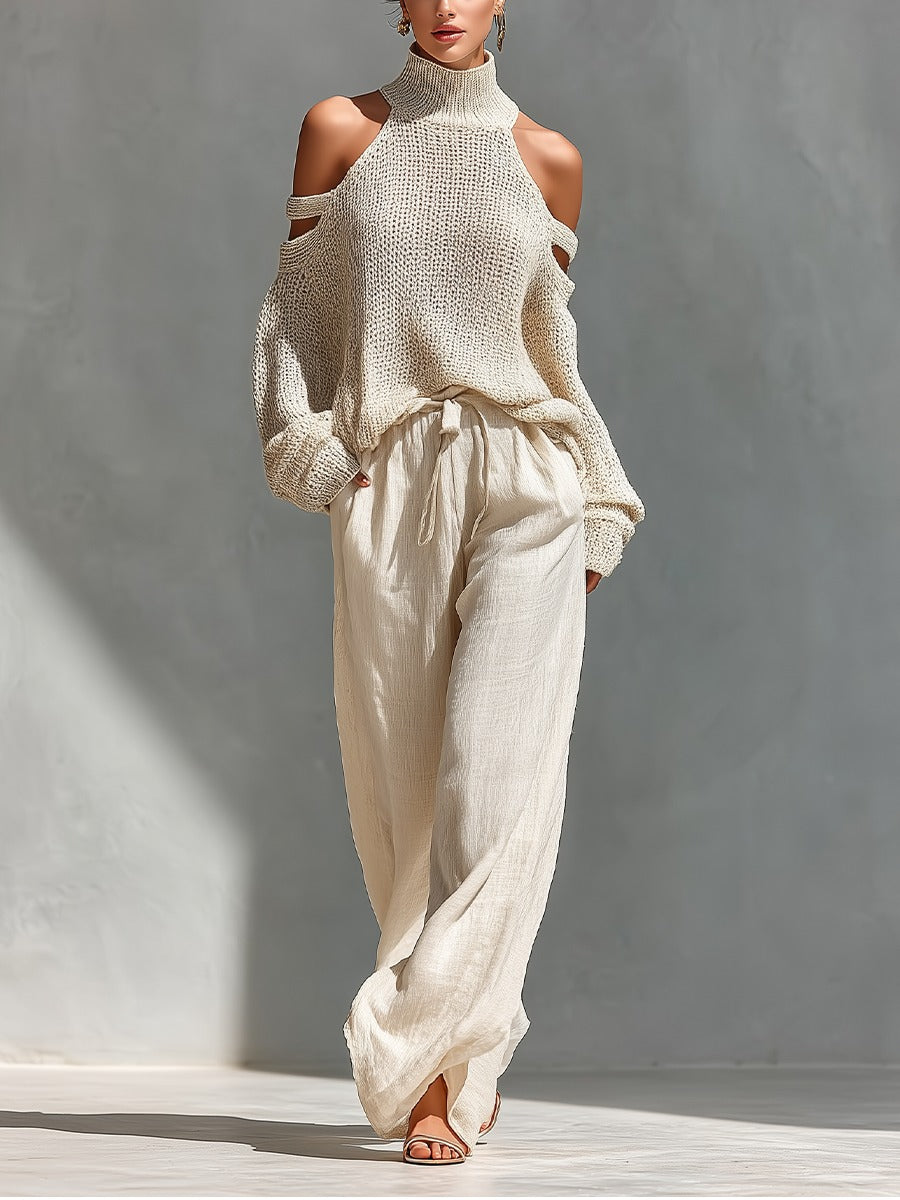 Nerys - Soft-Touch Two-Piece Set