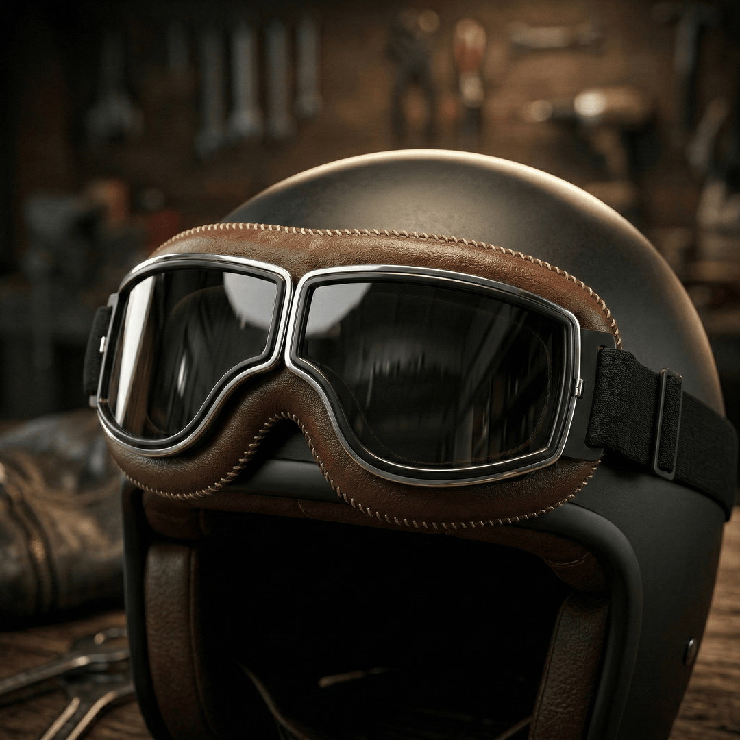 Alaric - Vintage Motorcycle Goggles