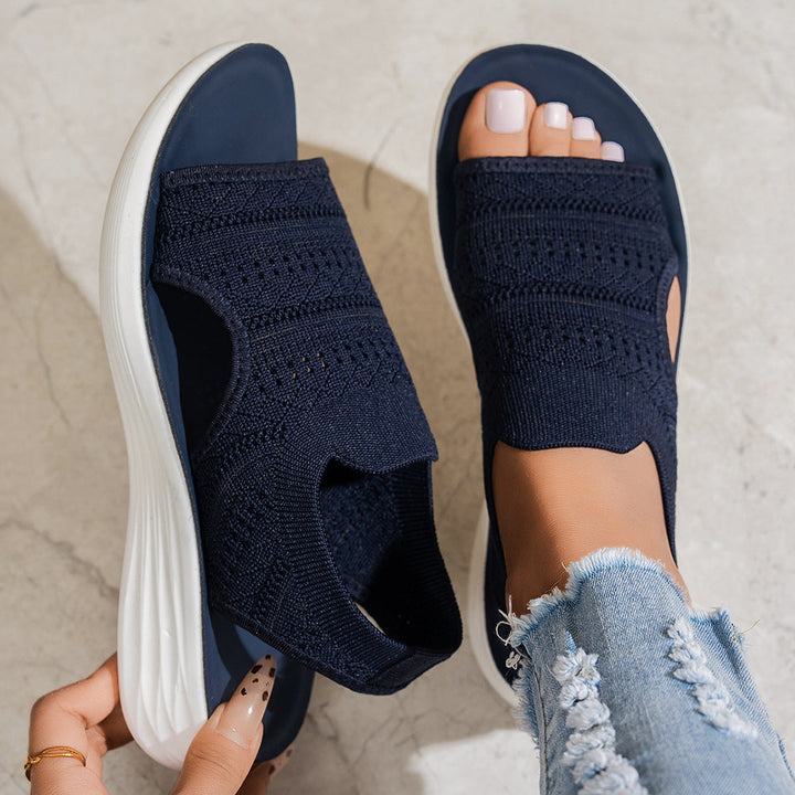 Aerin - Cushioned Platform Sandals