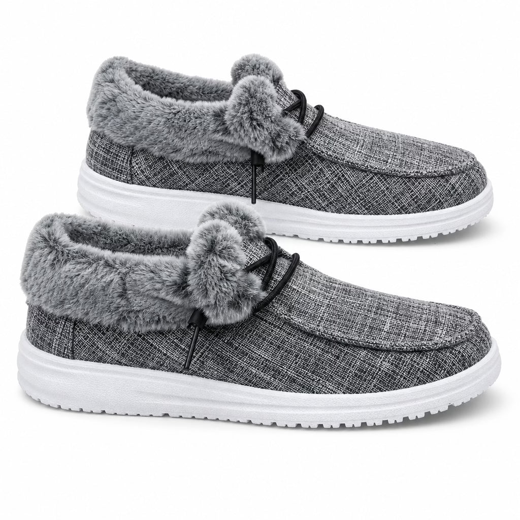 Aviva - Plush Lined Comfort Slip-On Shoes