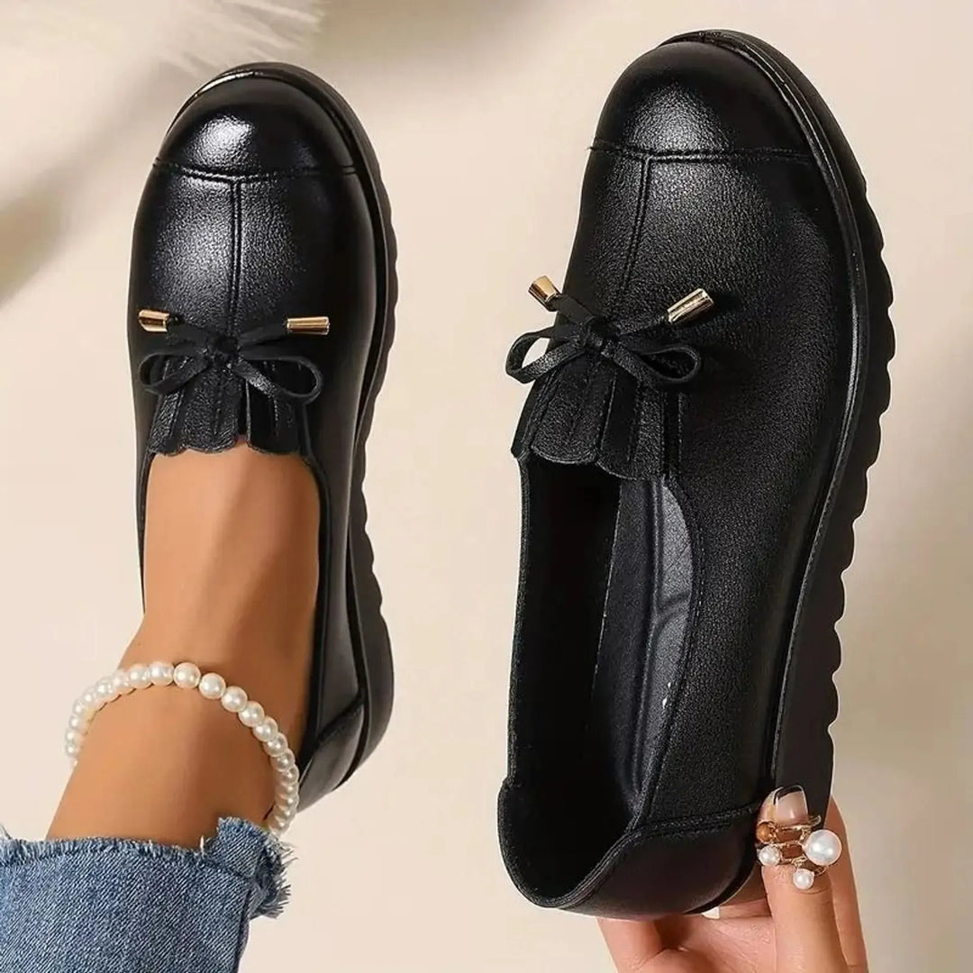 Kyla - Cushioned Platform Loafers
