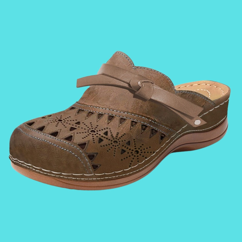 Aerina - Cushioned Flat Mules