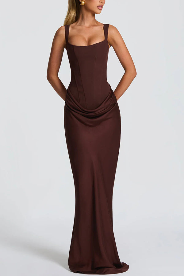 Naomi - Silky Maxi Dress