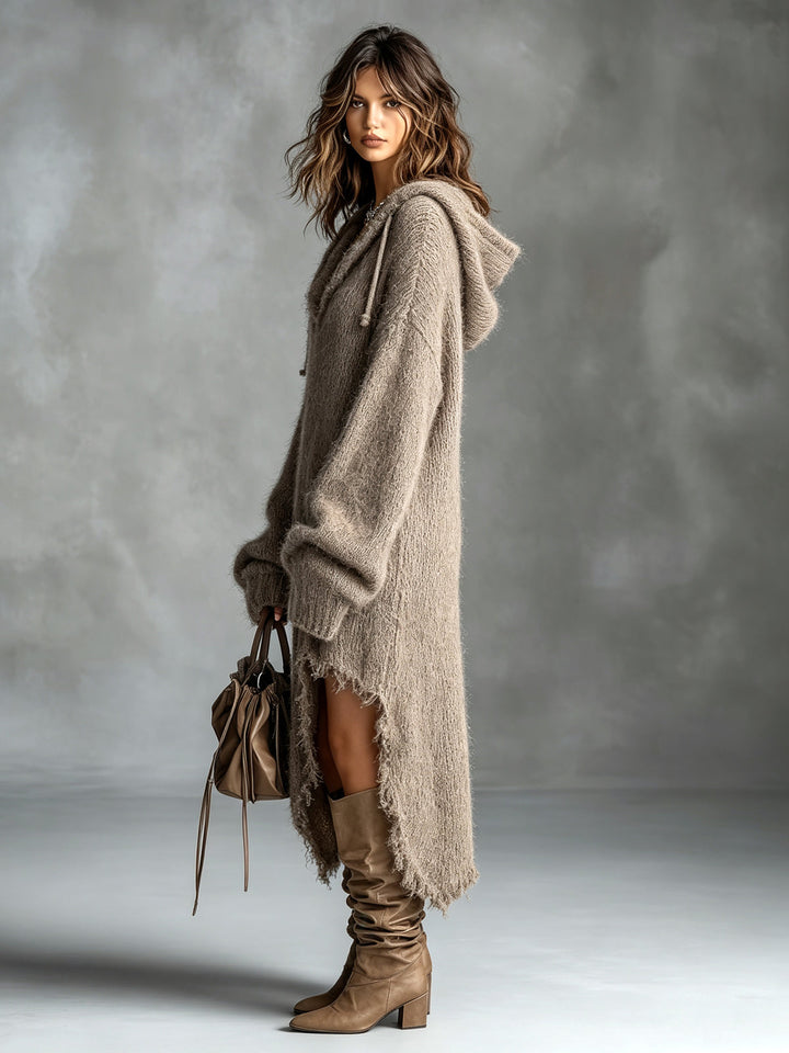 Liesel - Oversized Hooded Midi Dress