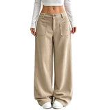 Eithne - Soft-Touch Wide-Leg Trousers