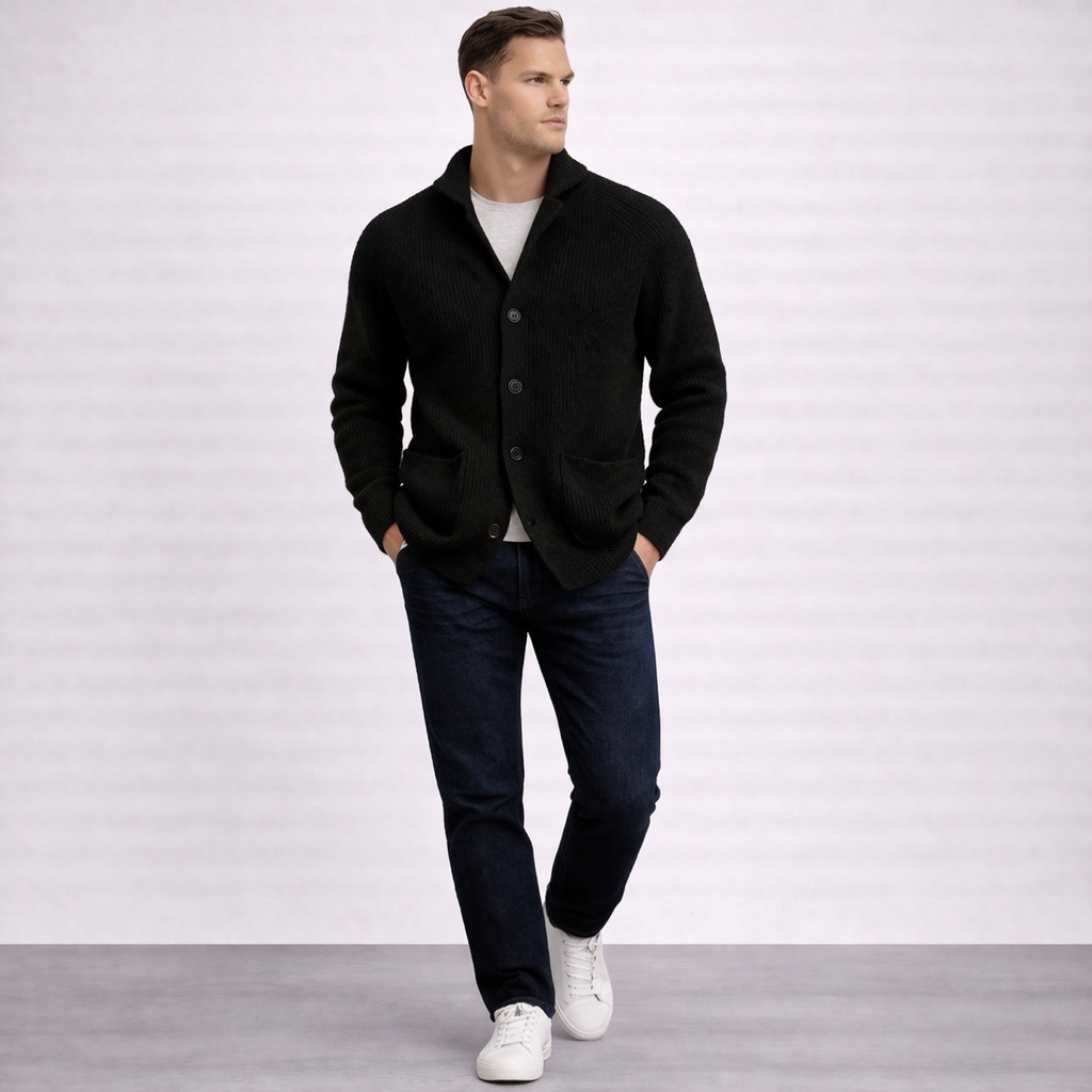 Quentin - Ribbed Cardigan