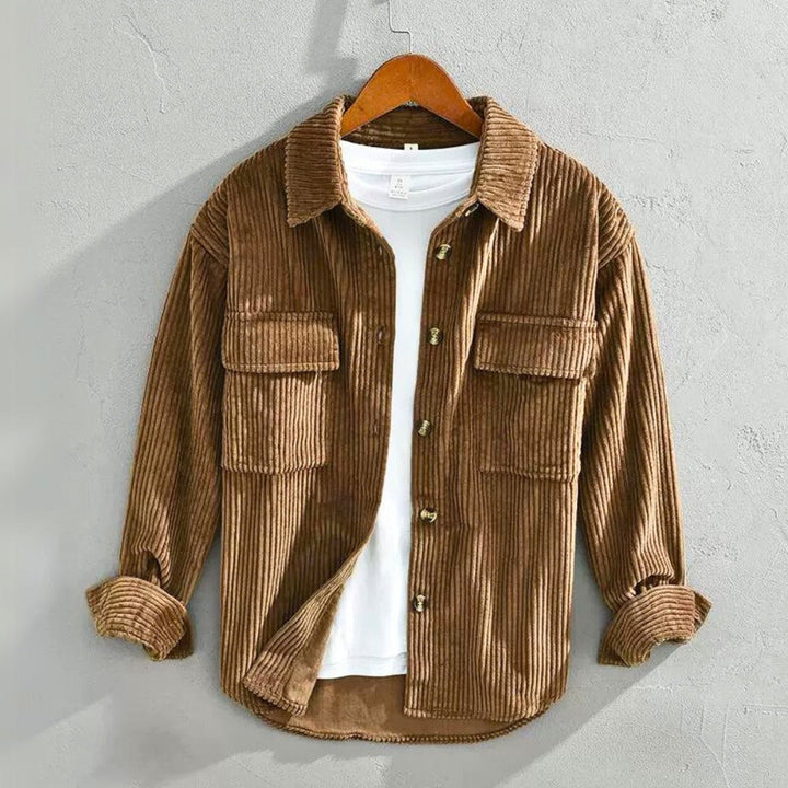 Lenos - Soft-Touch Striped Shirt