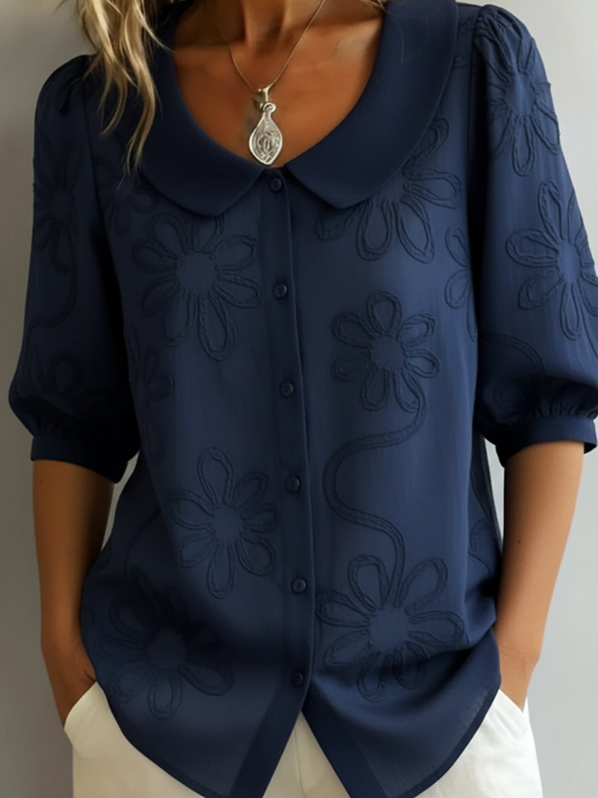Perina - Soft-Touch Floral Blouse