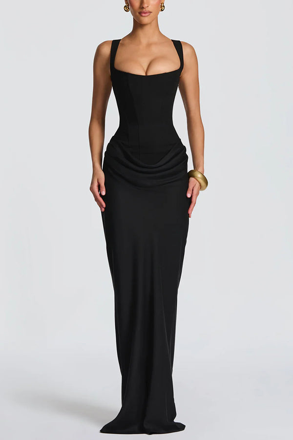 Naomi - Silky Maxi Dress