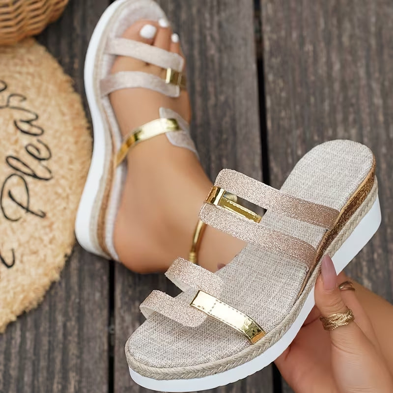Lindsey - Orthopedic Platform Sandals