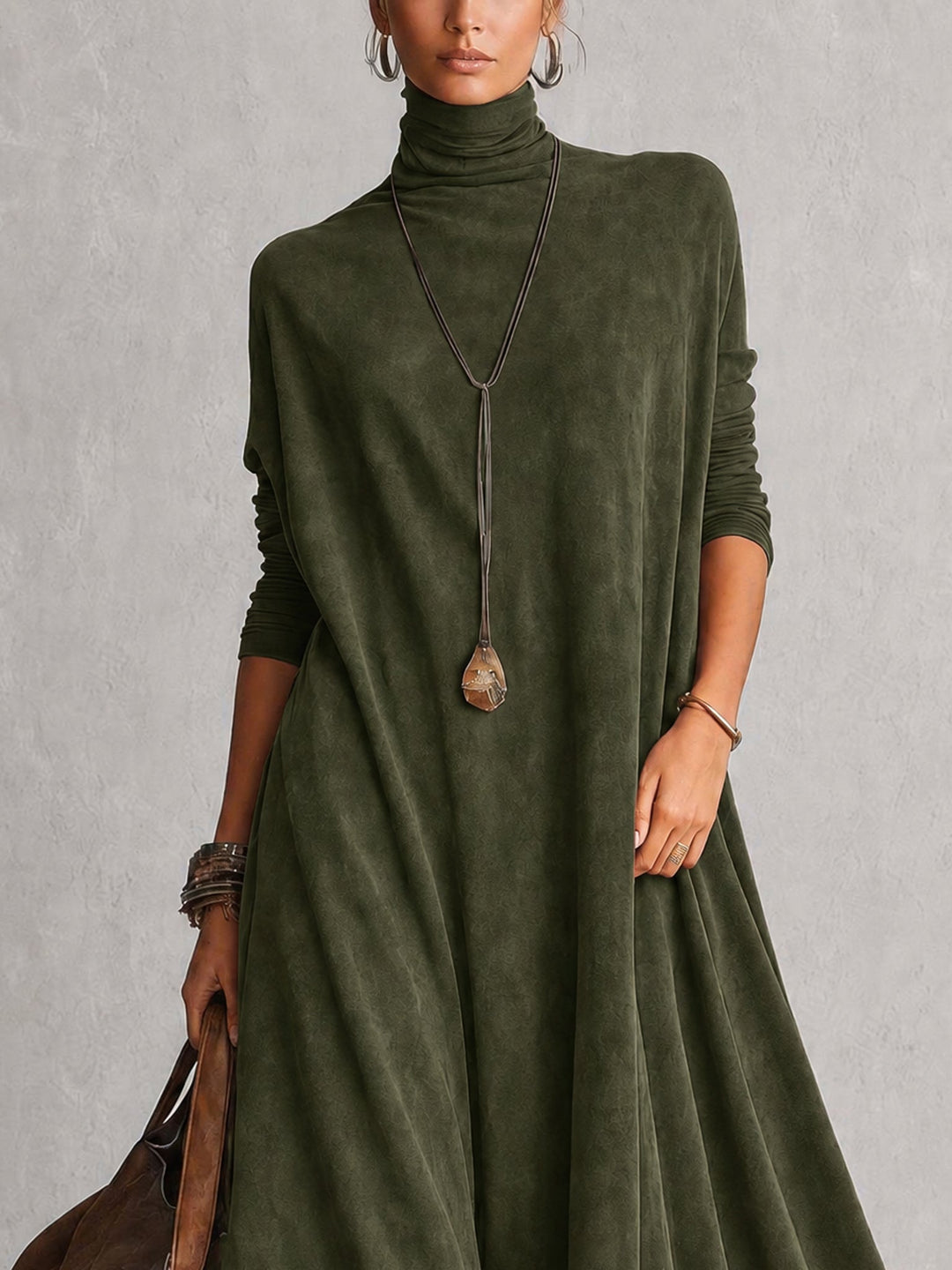 Pamina - Lace-Panel A-Line Dress