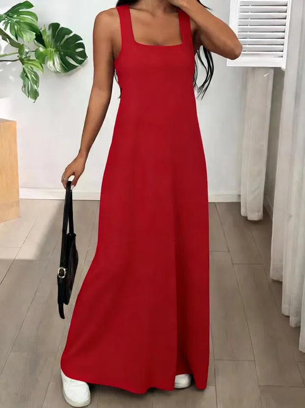 Evania - Layered Two Piece Maxi Dress Set